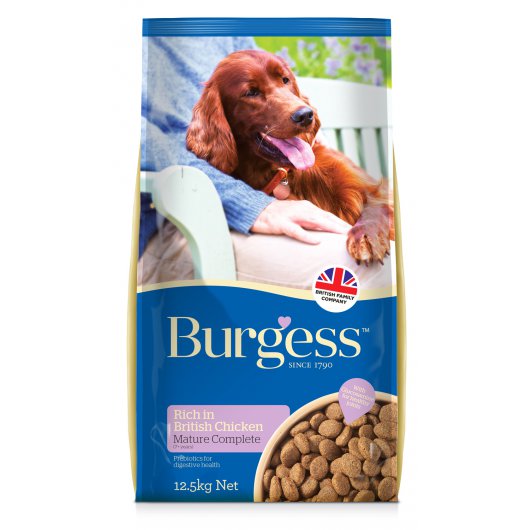 Burgess Chicken Food for Dogs 12.5kg