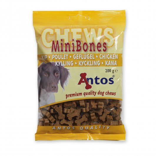 Antos Mini Bones Dog Treats Chicken 200g