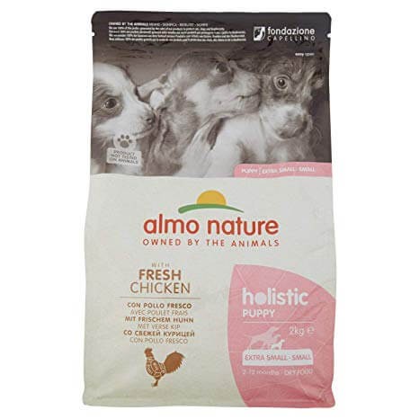 Almo Nature Holistic Dry Puppy Food - Small/Extra Small- Chicken - 2Kg